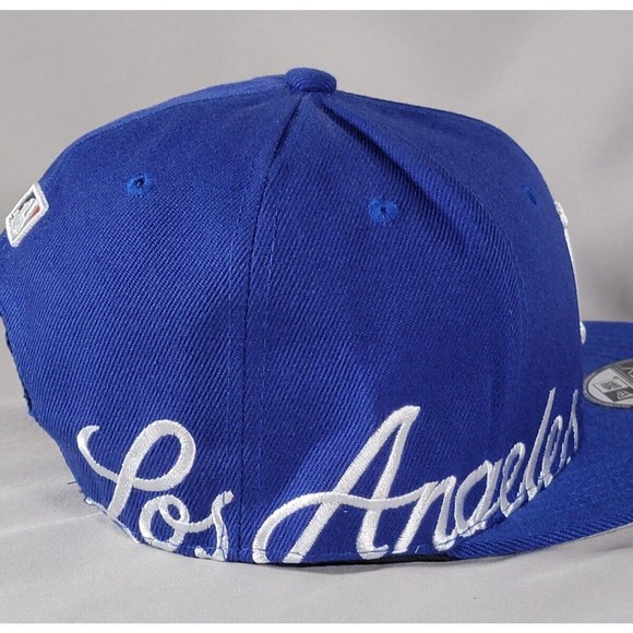 Los Angeles Dodgers LA MLB Blue Snapback Cap Side Split City and Team Pr… - Picture 3 of 6